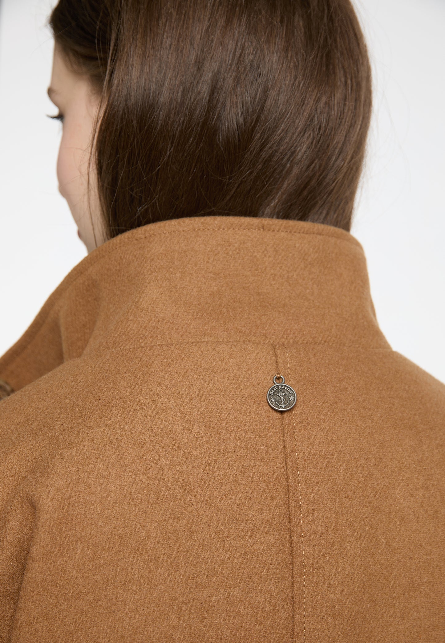 DreiMaster Vintage women's transitional coat made of wool blend
