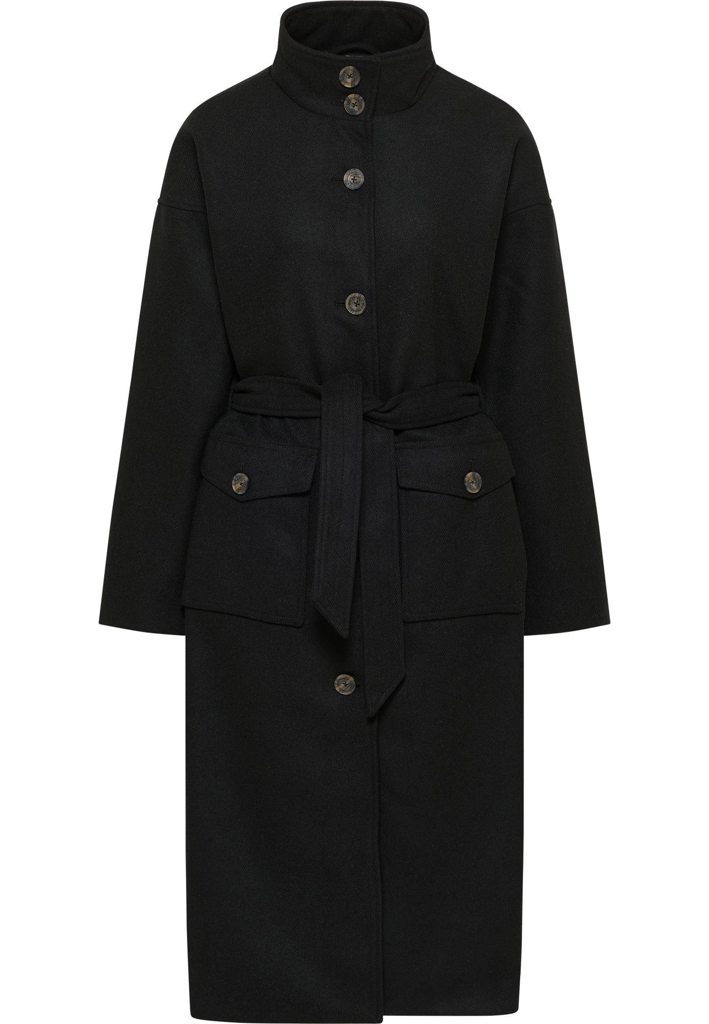DreiMaster Vintage women's transitional coat made of wool blend