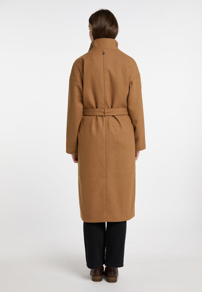 DreiMaster Vintage women's transitional coat made of wool blend