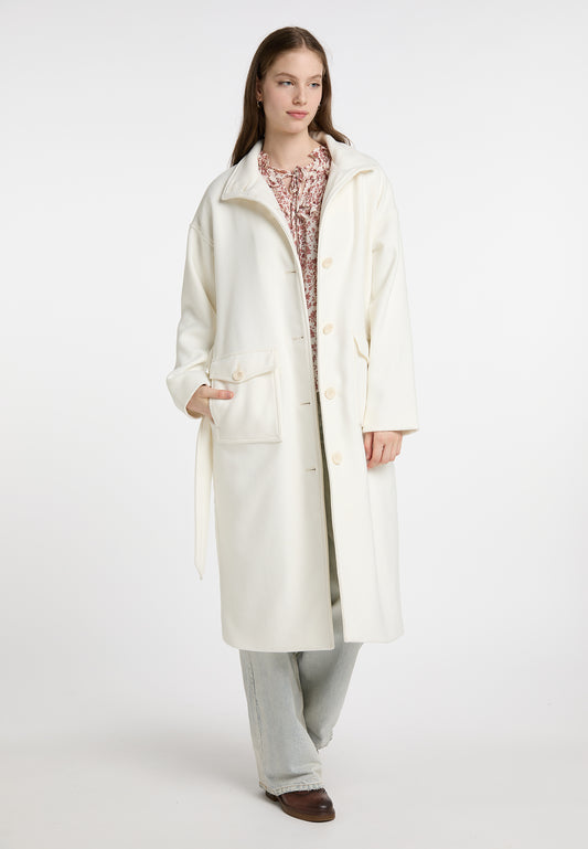 DreiMaster Vintage women's transitional coat made of wool blend