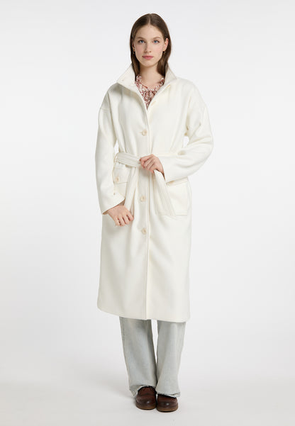 DreiMaster Vintage women's transitional coat made of wool blend