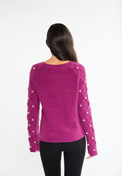 faina damski sweter dzianinowy