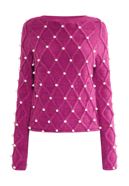 faina damski sweter dzianinowy