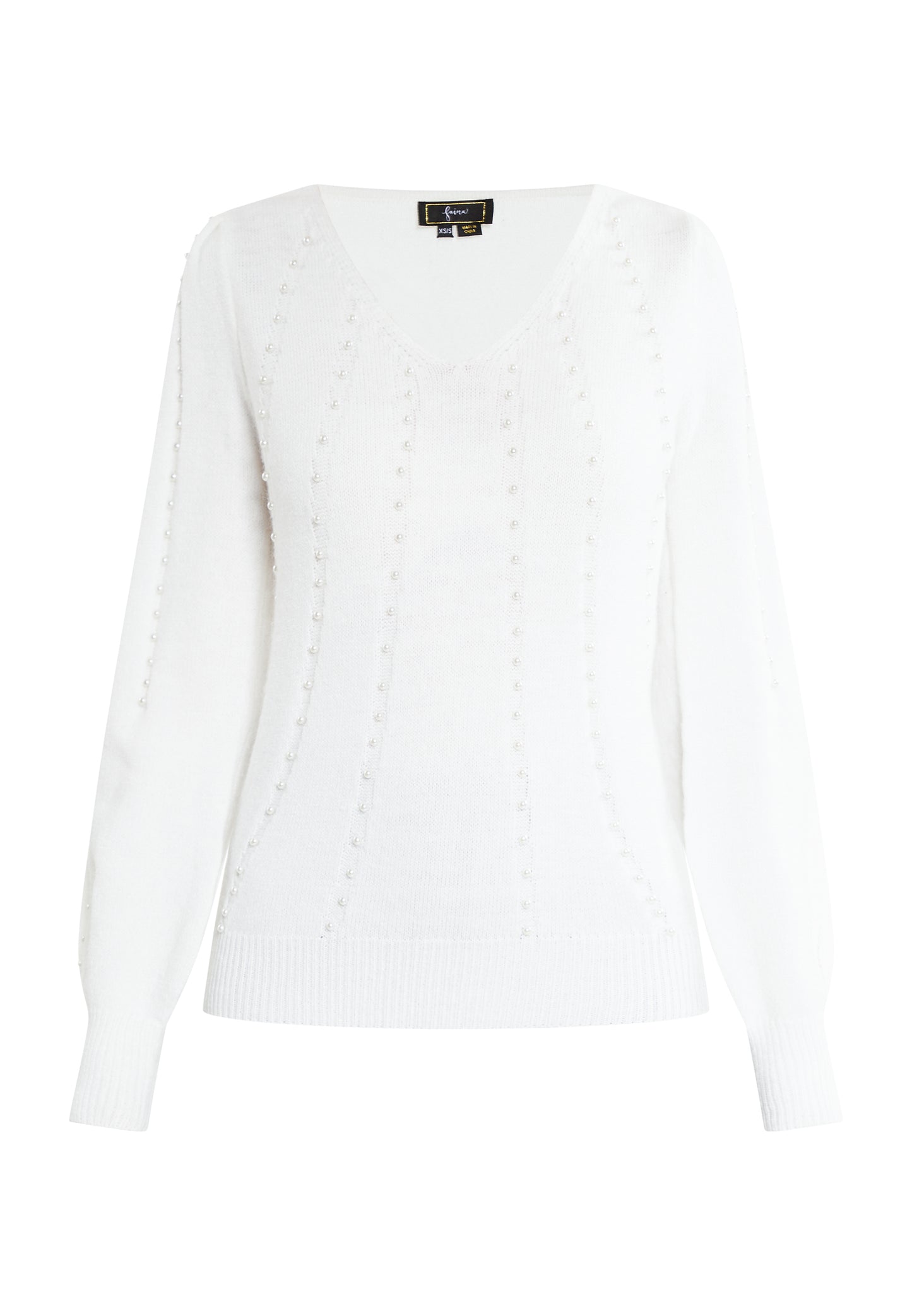 faina damski sweter dzianinowy