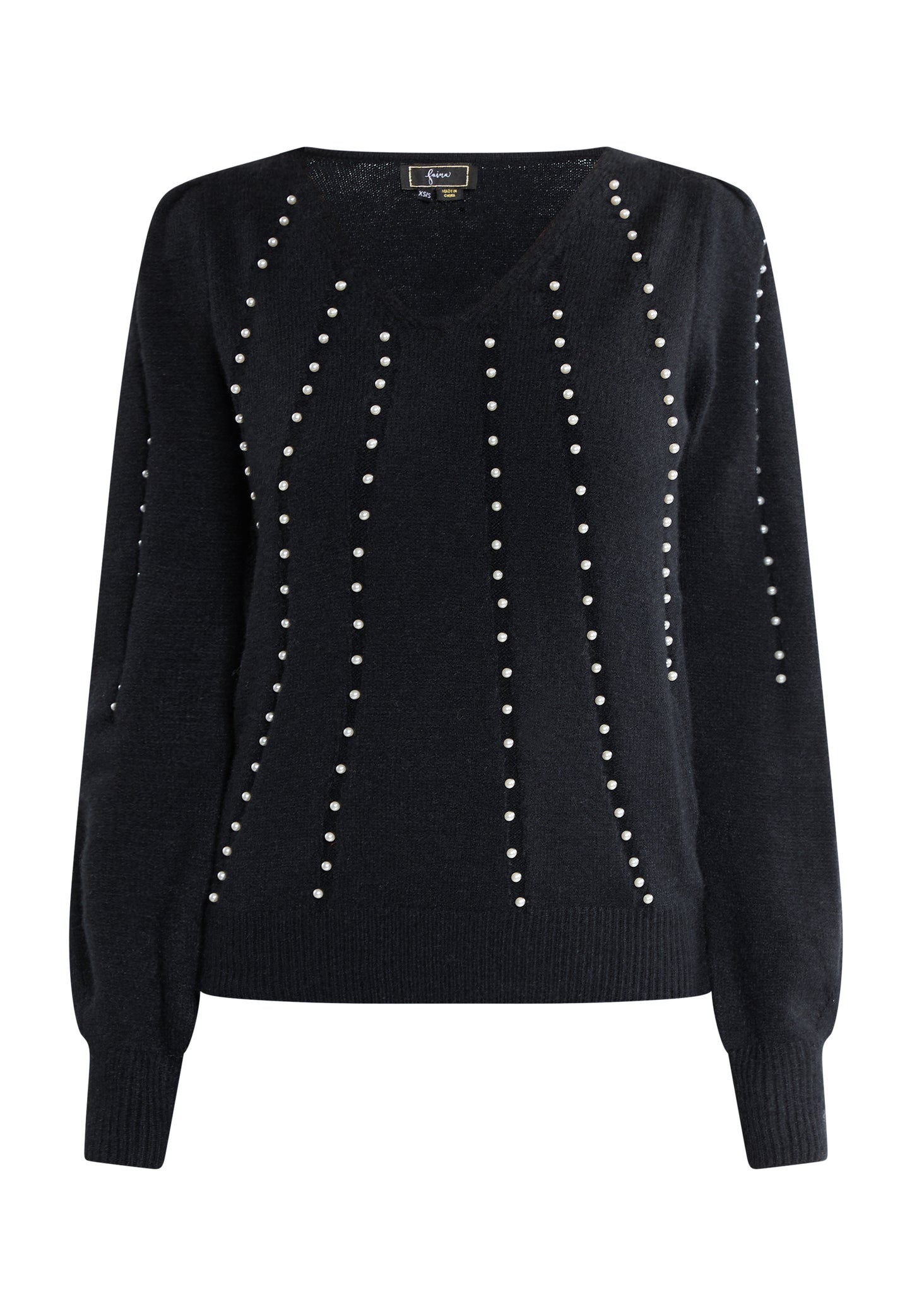faina damski sweter dzianinowy