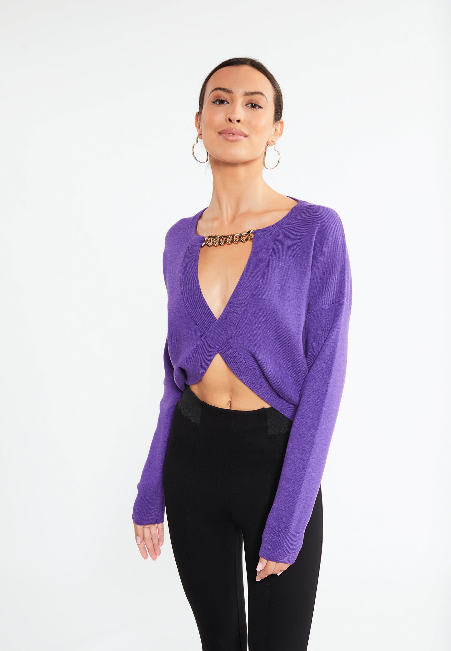 faina women's knitted sweater