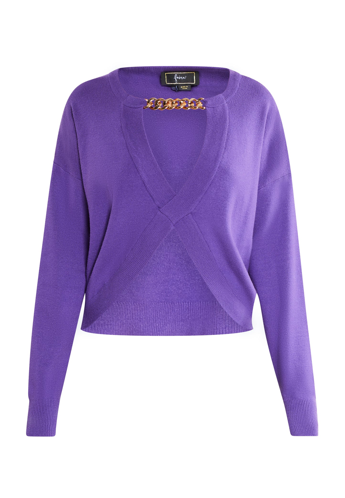 faina women's knitted sweater