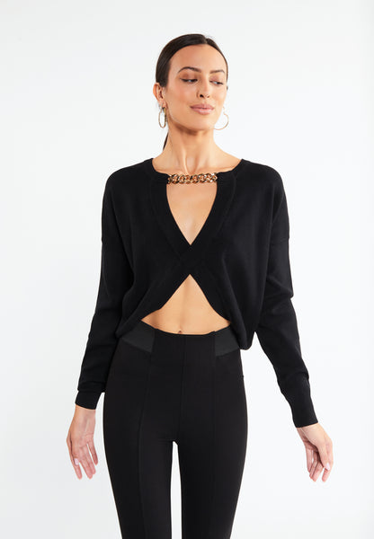 faina women's knitted sweater