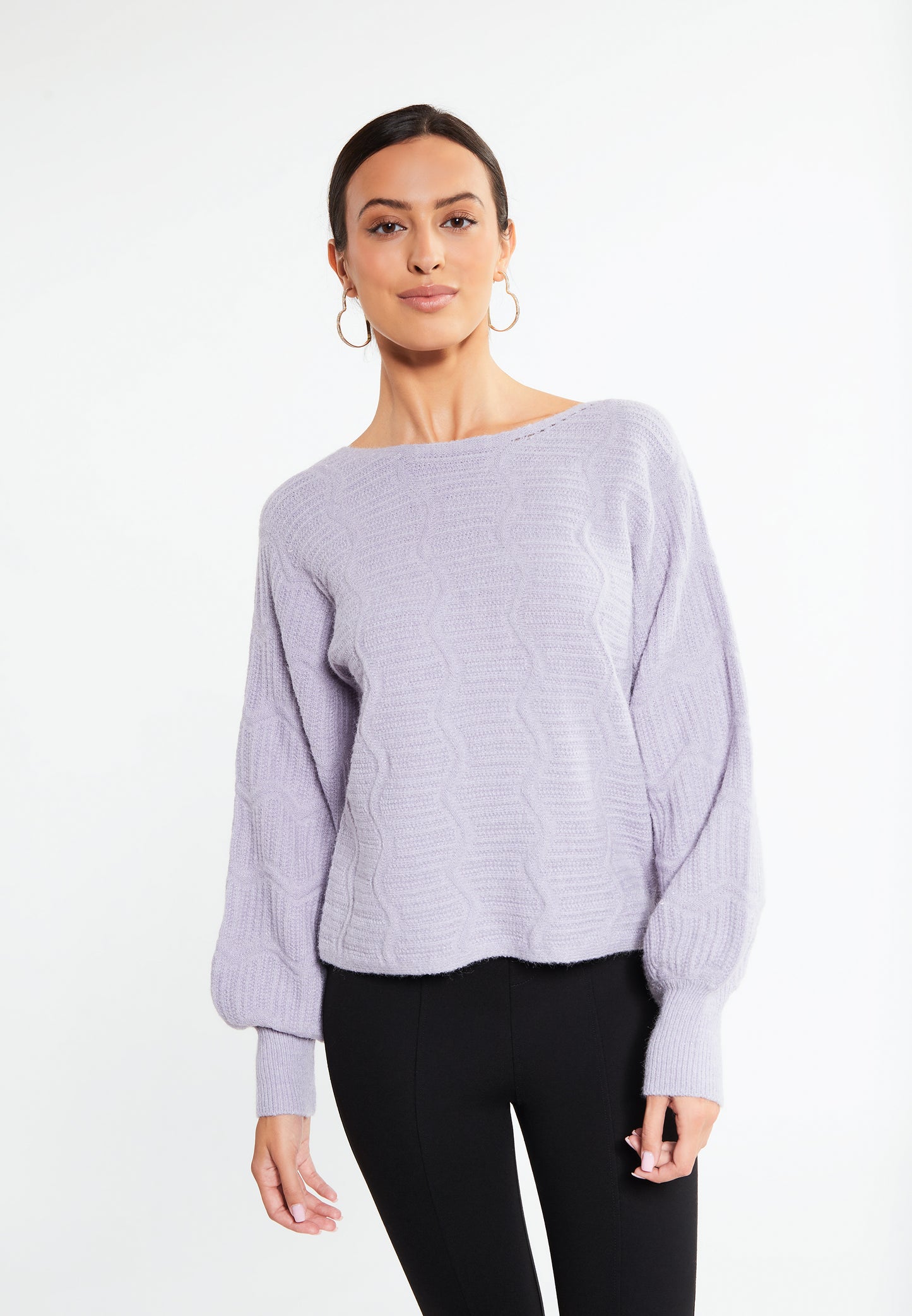 faina damski sweter dzianinowy