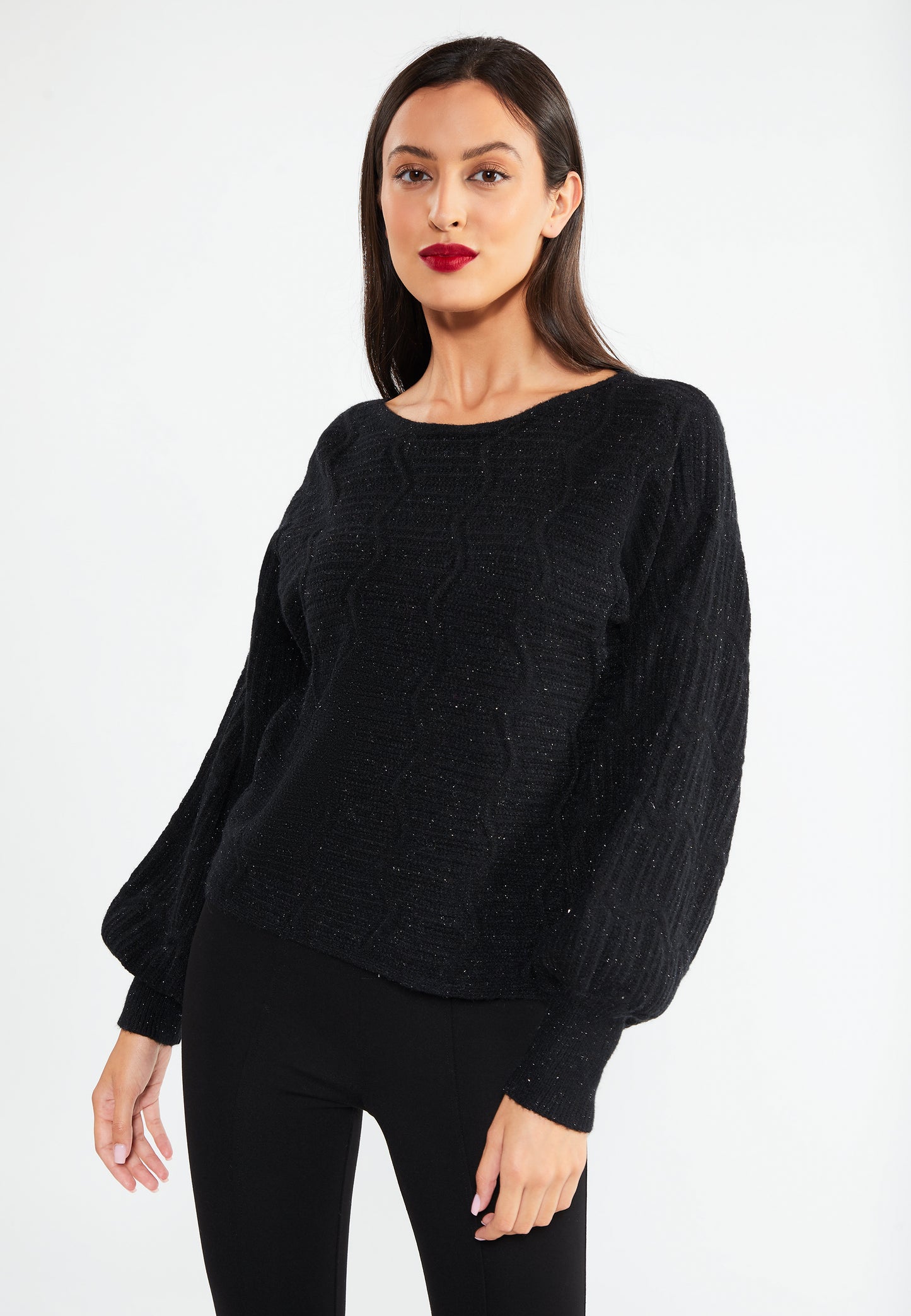 faina damski sweter dzianinowy