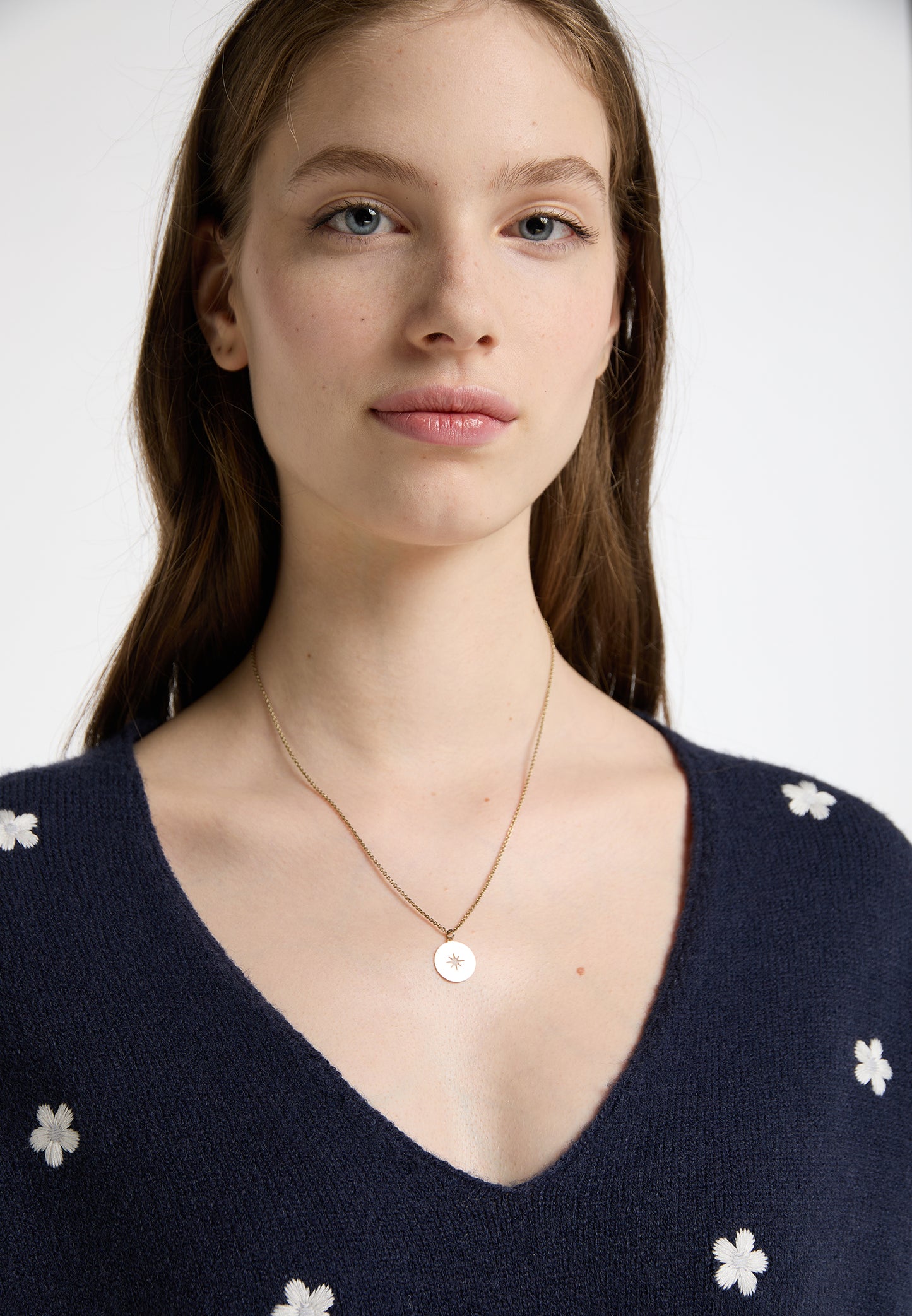 DreiMaster Vintage damski sweter dzianinowy