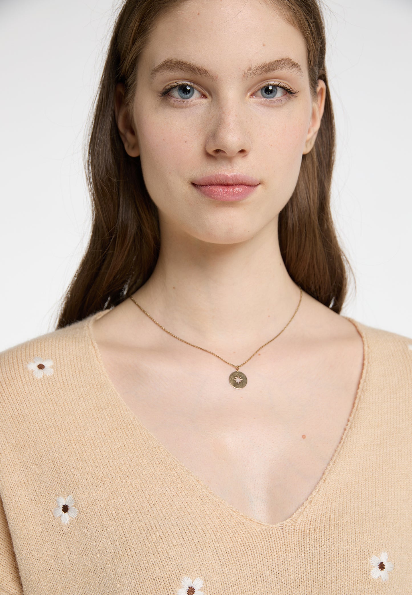 DreiMaster Vintage damski sweter dzianinowy