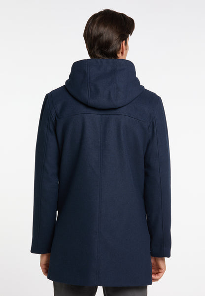 DreiMaster Klassik men's transitional coat made of wool blend