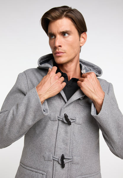 DreiMaster Klassik men's transitional coat made of wool blend