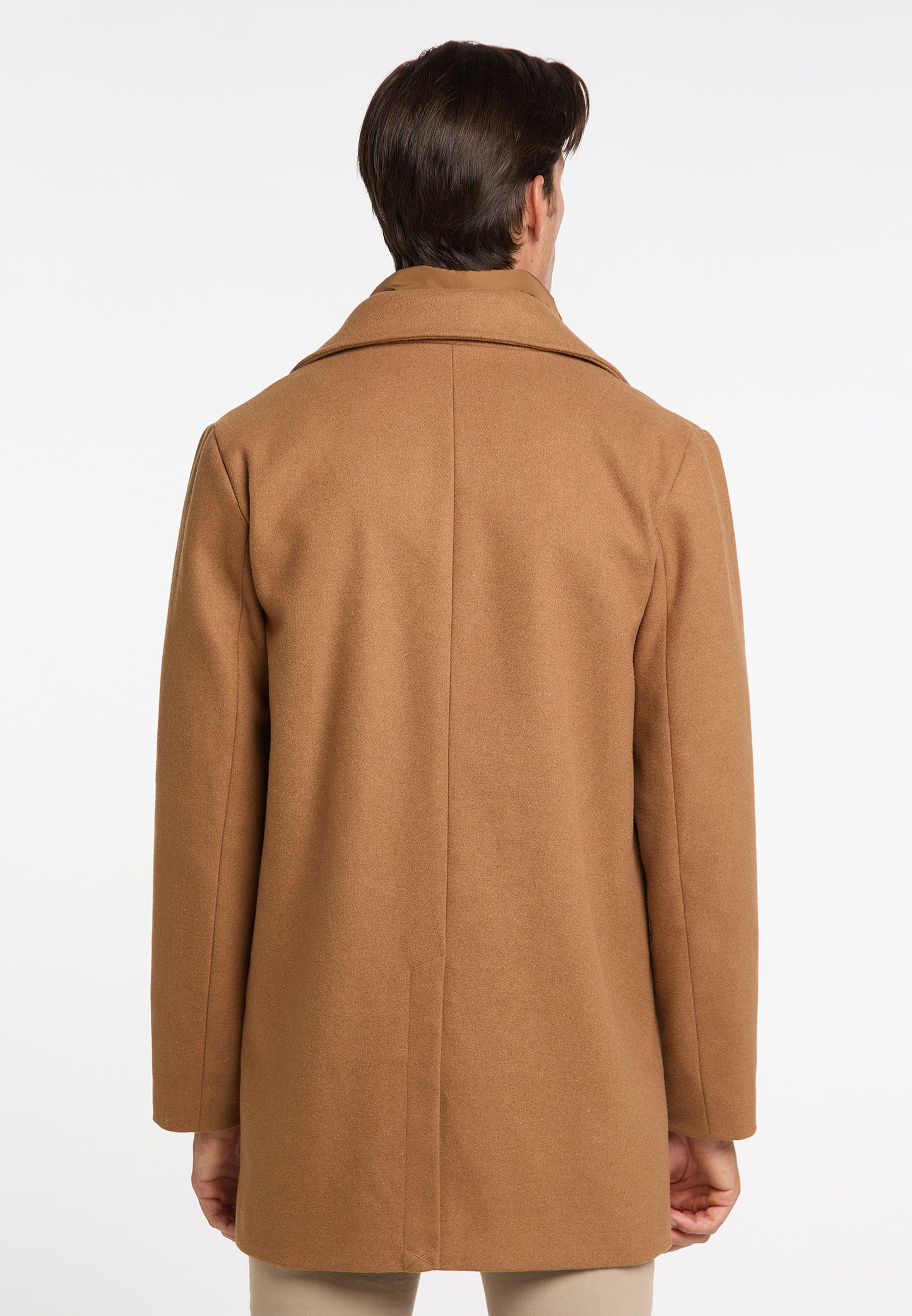 DreiMaster Klassik men's transitional coat made of wool blend