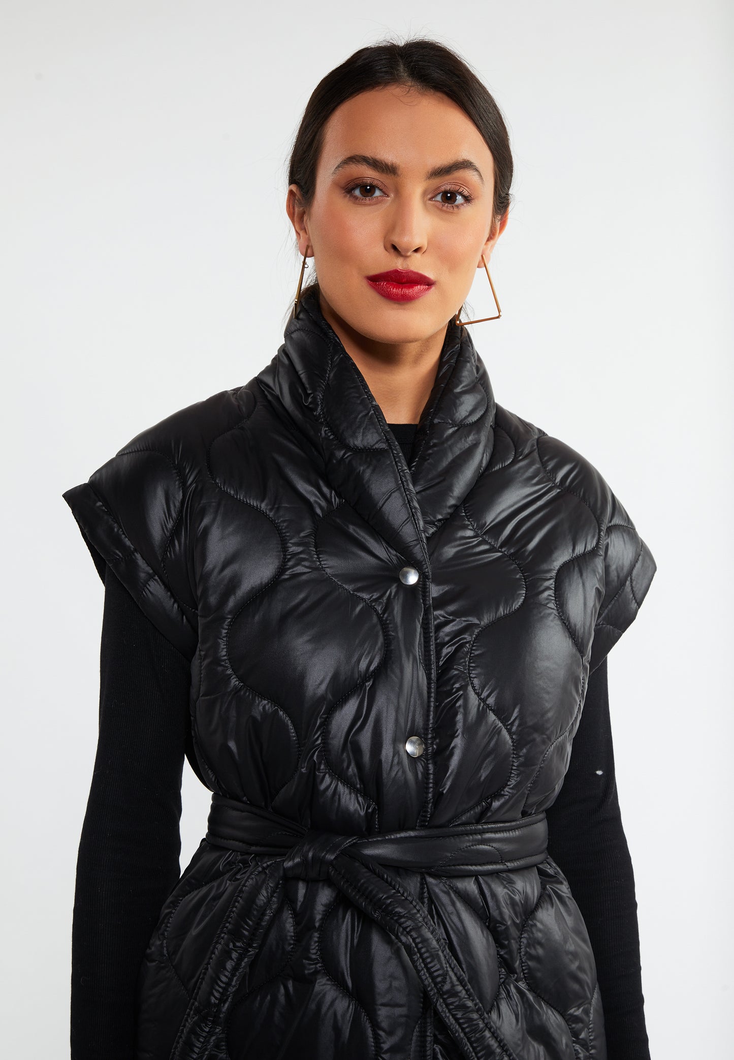 faina women's quilted vest