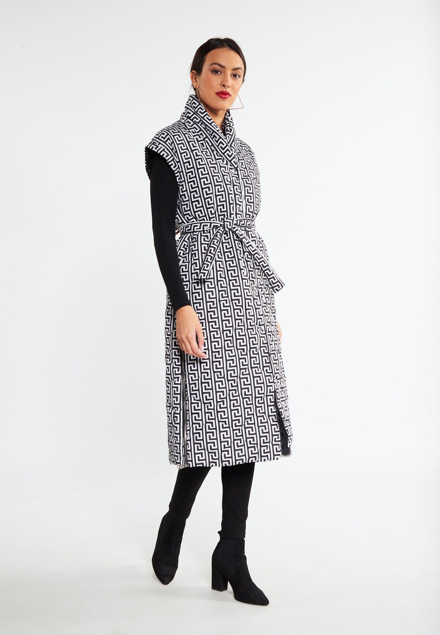 faina women's quilted vest