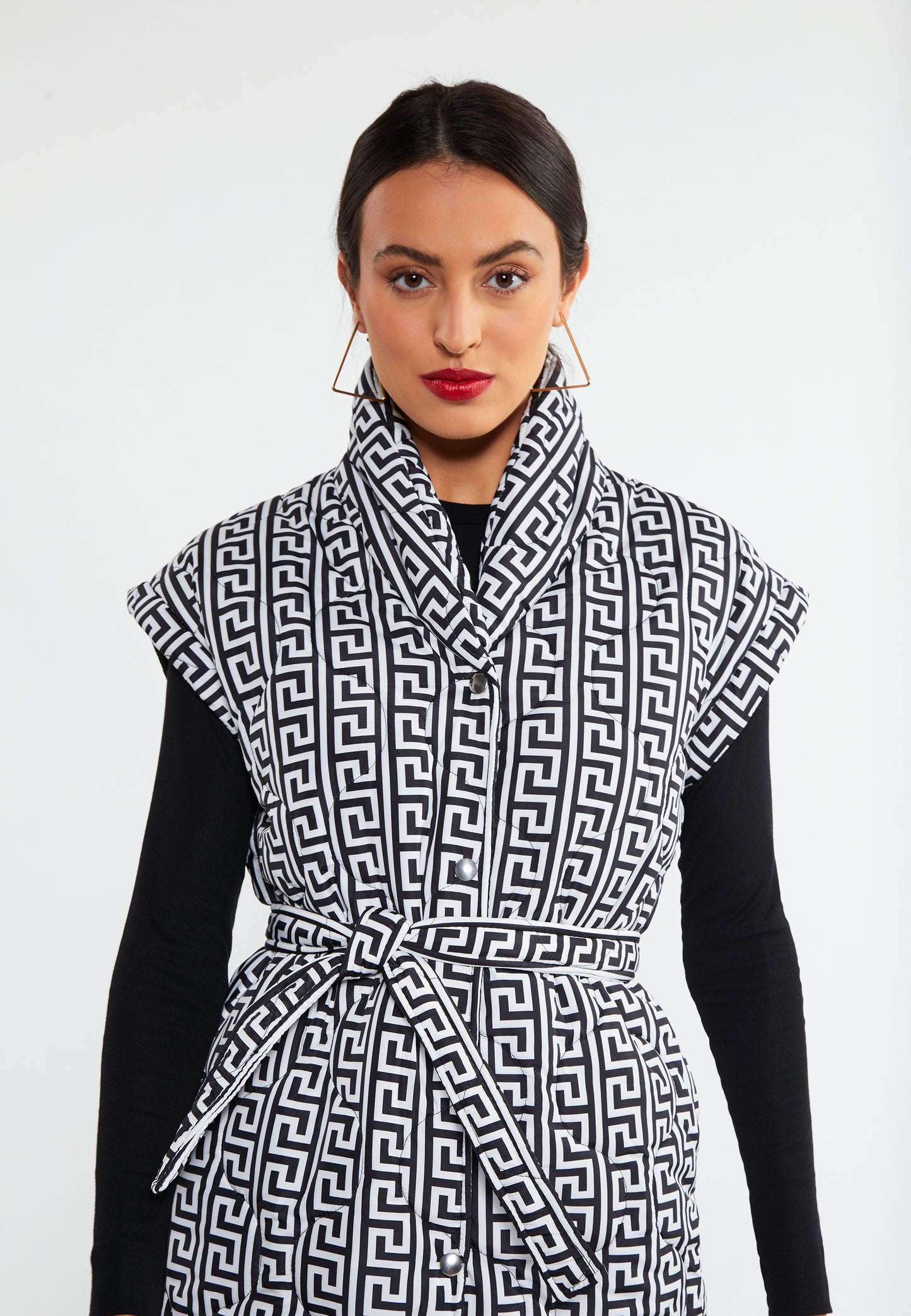 faina women's quilted vest