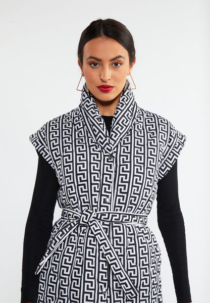 faina women's quilted vest