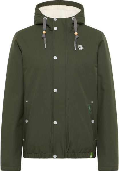 Schmuddelwedda men's winter jacket made from recycled polyester