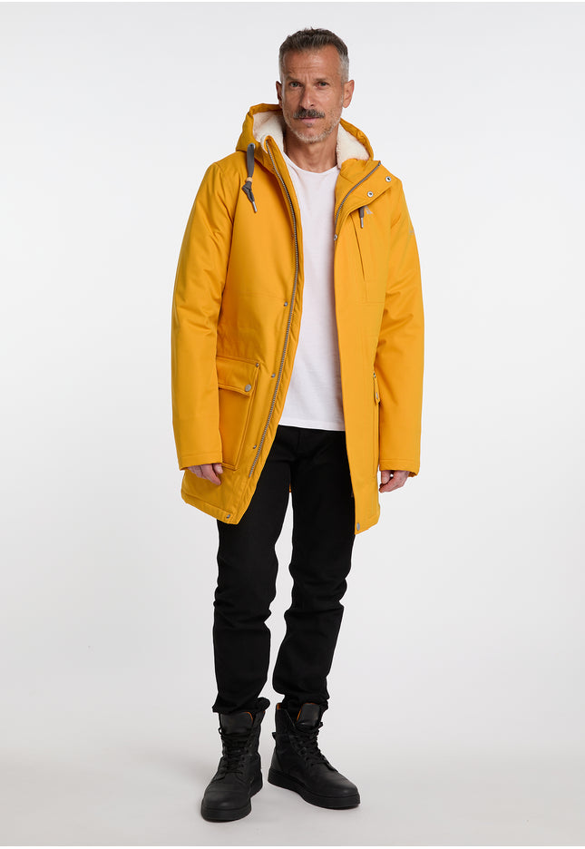 Schmuddelwedda Men's Winter Parka Made From Recycled Polyester
