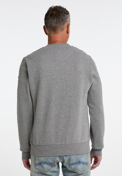 DreiMaster Vintage men's oversized sweatshirt with crew neck