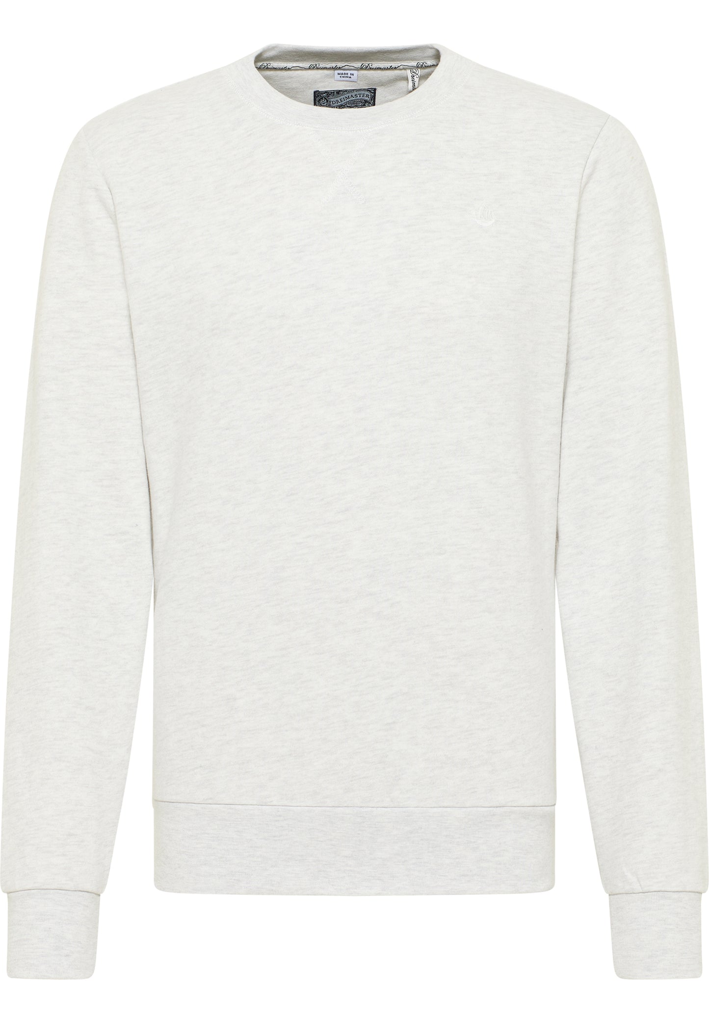 DreiMaster Vintage men's oversized sweatshirt with crew neck