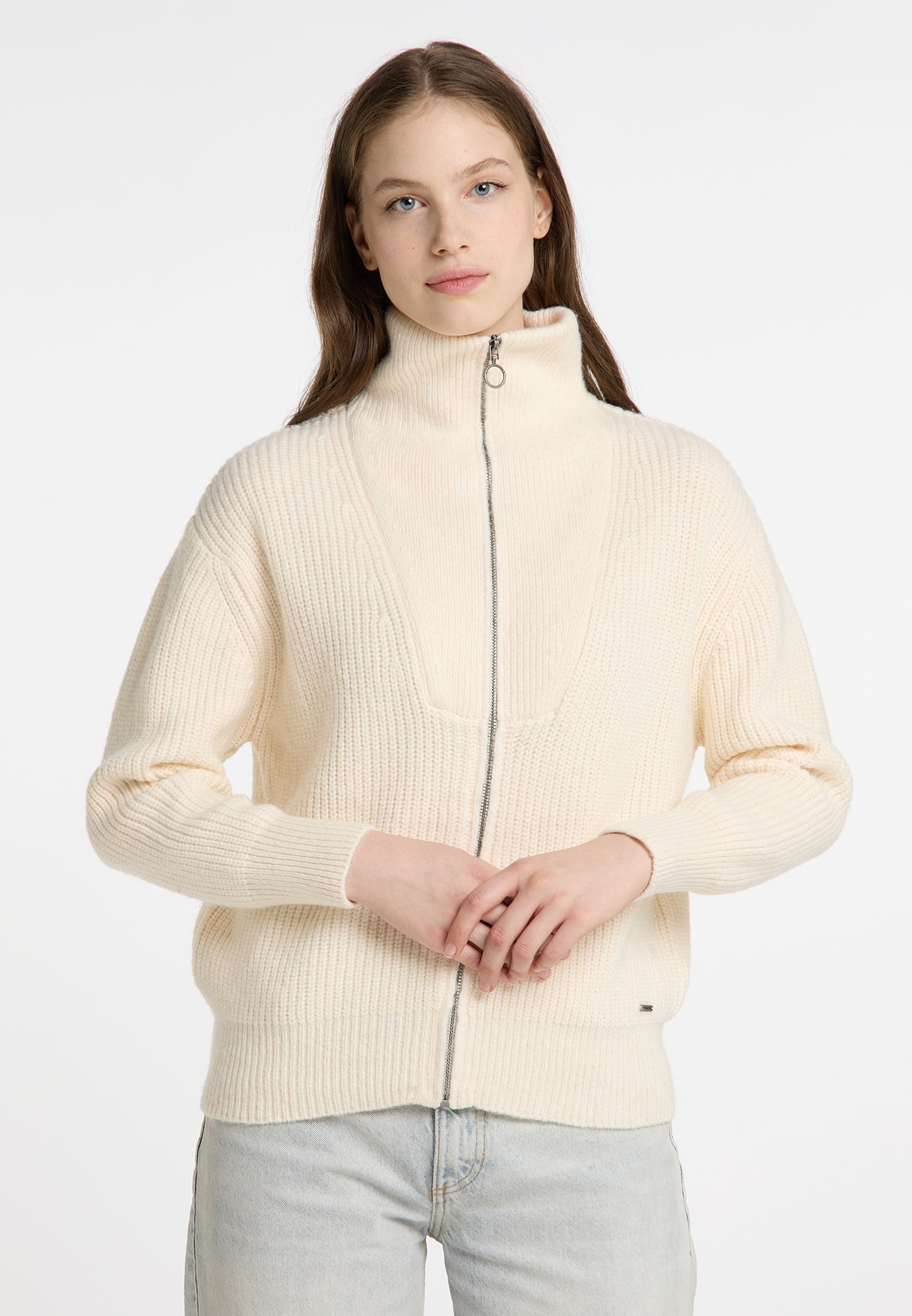 DreiMaster Vintage women's cardigan with zip