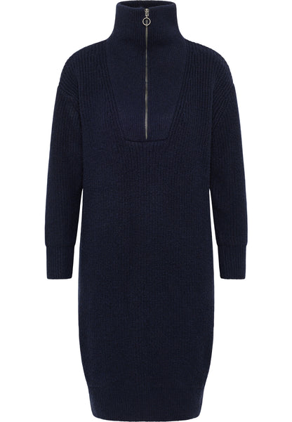 DreiMaster Vintage women's knit long sleeve midi dress