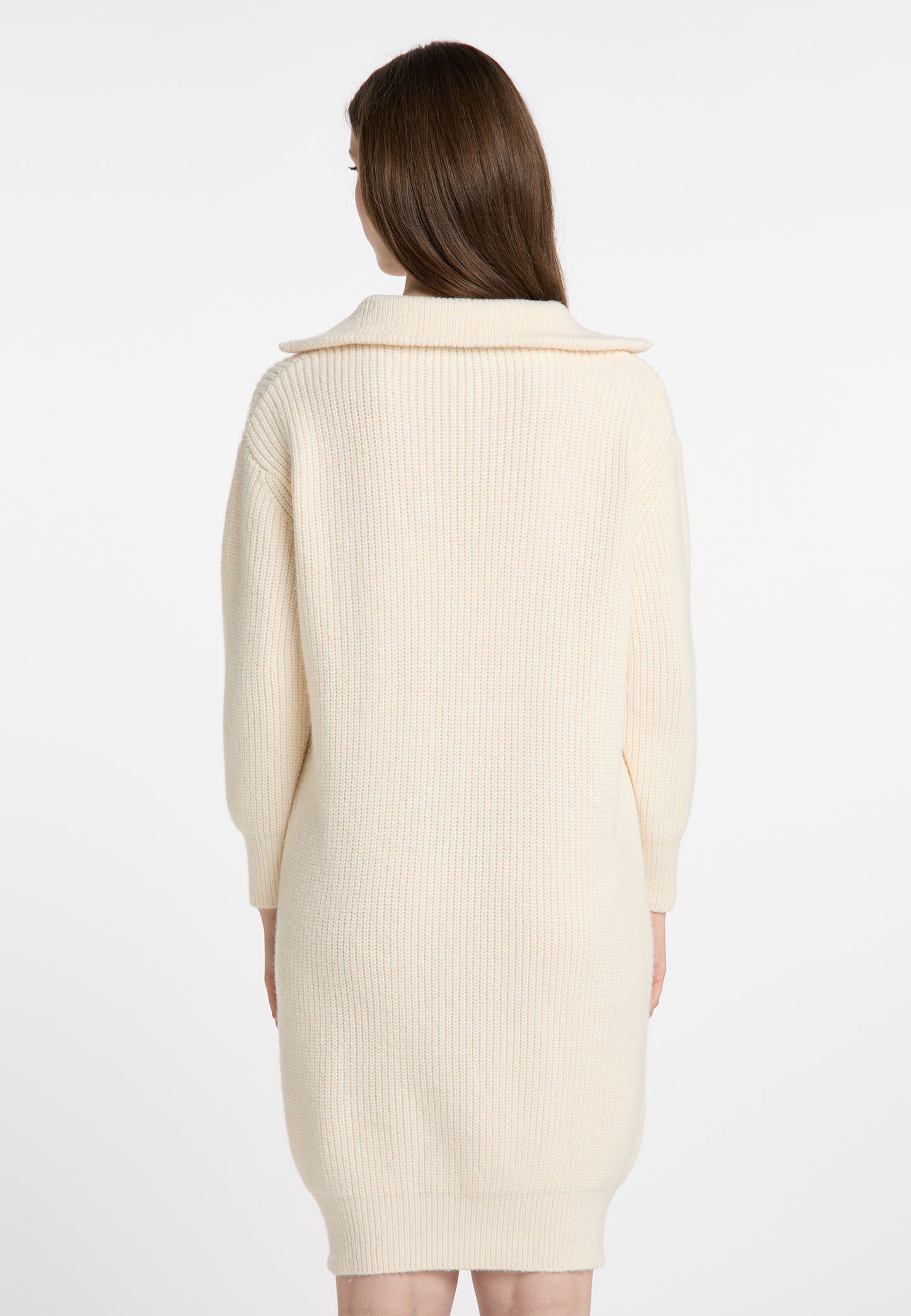 DreiMaster Vintage women's knit long sleeve midi dress