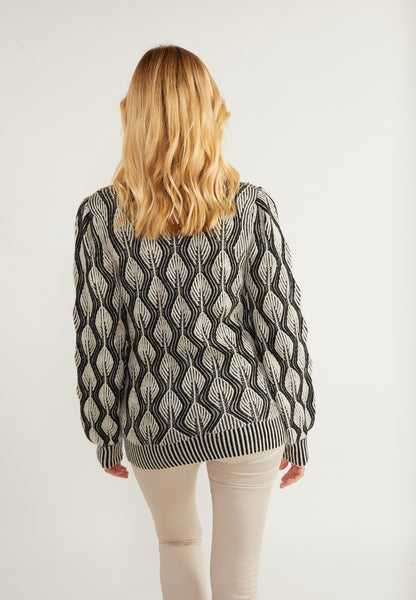 usha women's knit sweater