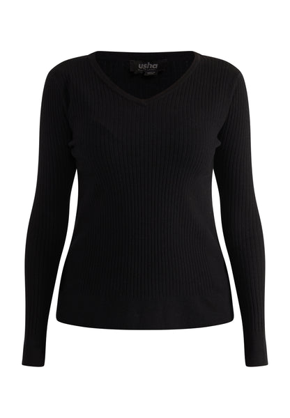 usha BLACK LABEL women's knit sweater