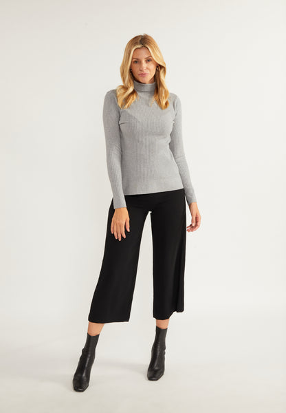 usha BLACK LABEL damski sweter z golfem