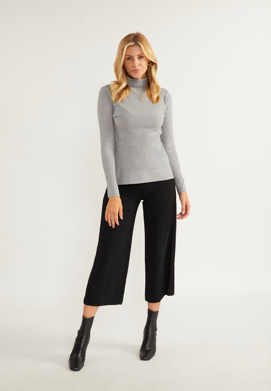 usha BLACK LABEL women's knit turtleneck sweater