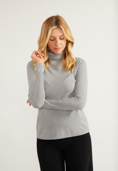 usha BLACK LABEL damski sweter z golfem