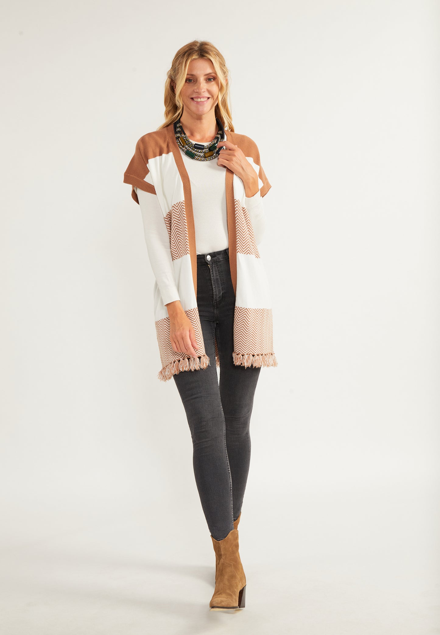 usha FESTIVAL women's knitted vest