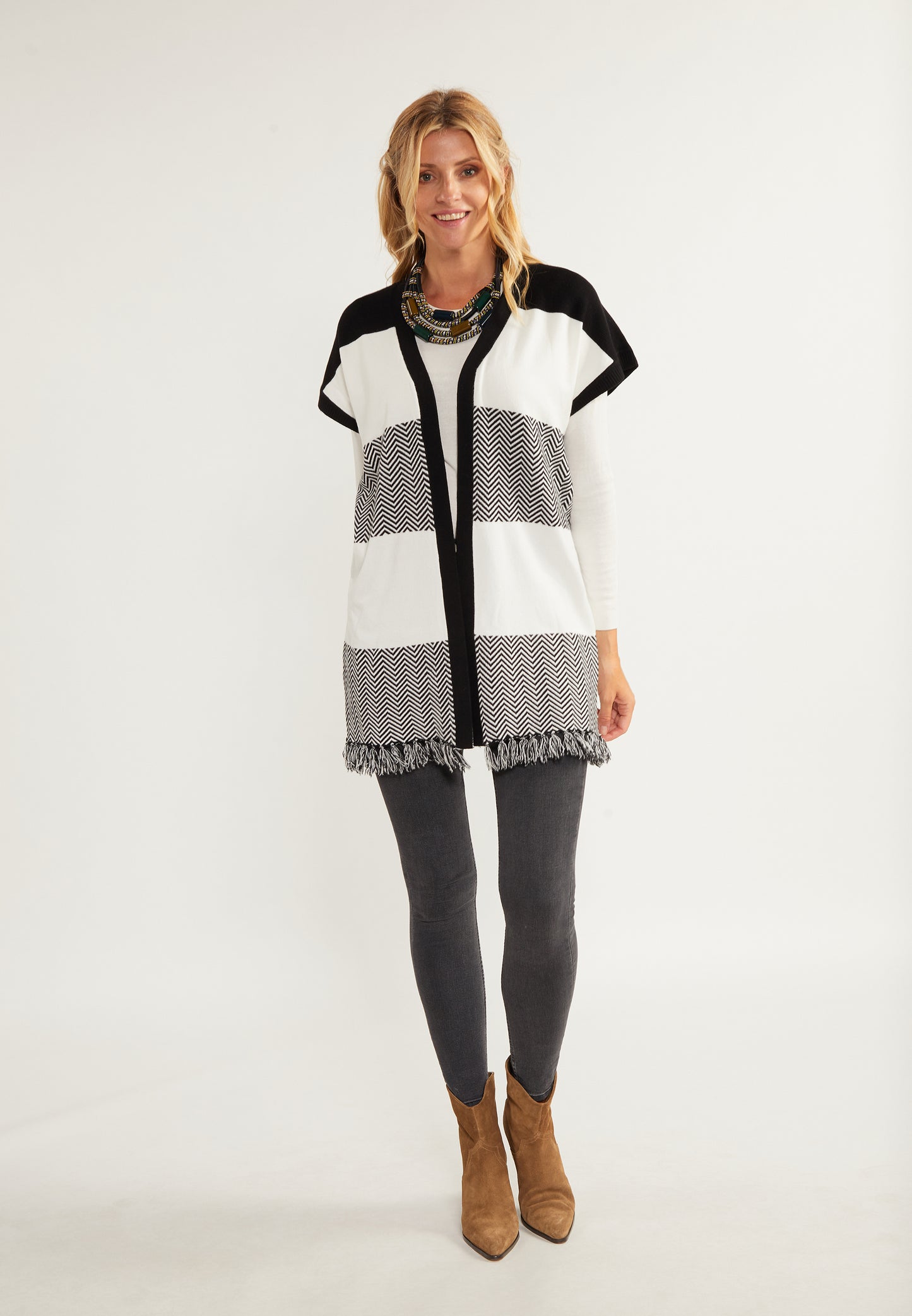 usha FESTIVAL women's knitted vest