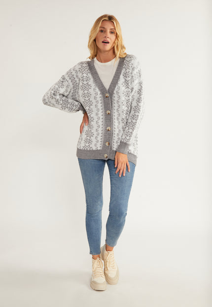 usha BLUE LABEL Women's Oversized Cardigan