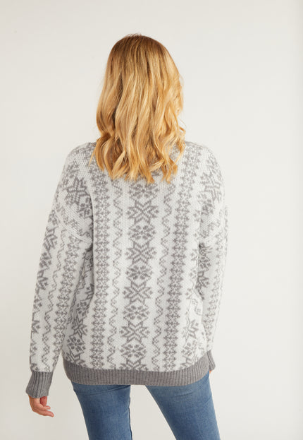 usha BLUE LABEL Women's Oversized Cardigan