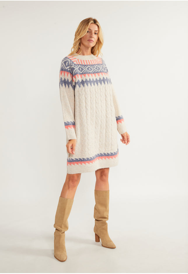 usha BLUE LABEL Women's Knit Dress