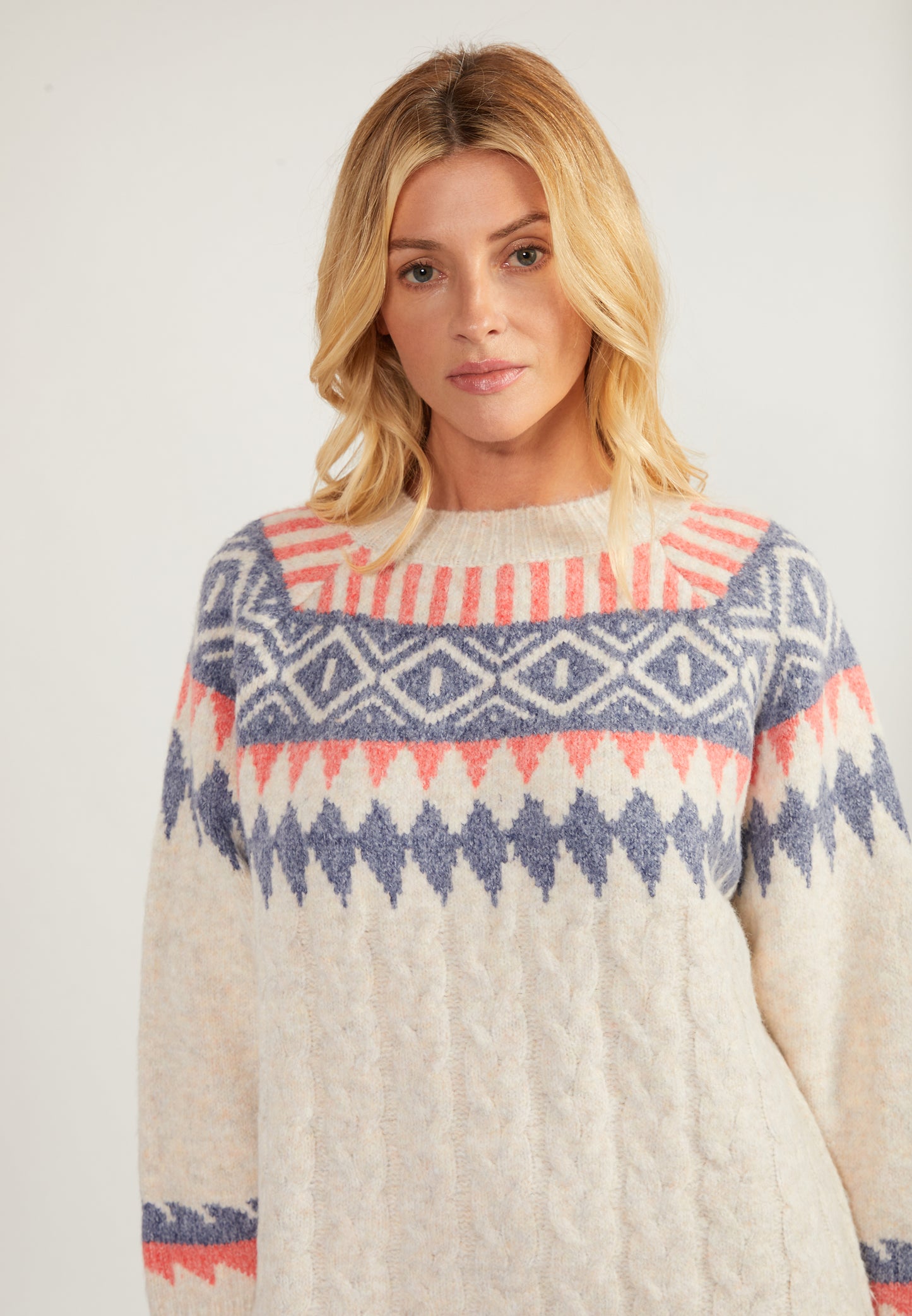 usha BLUE LABEL women's knit dress