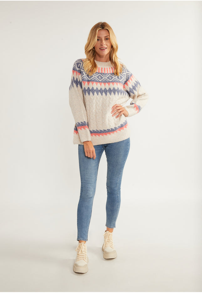 usha BLUE LABEL Women's Knit Sweater