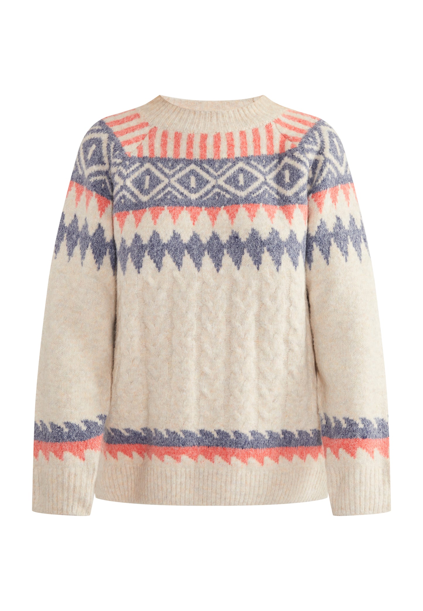 usha BLUE LABEL damski sweter z dzianiny