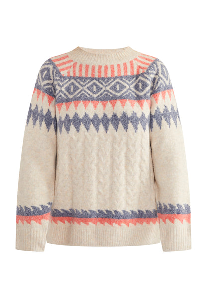 usha BLUE LABEL damski sweter z dzianiny