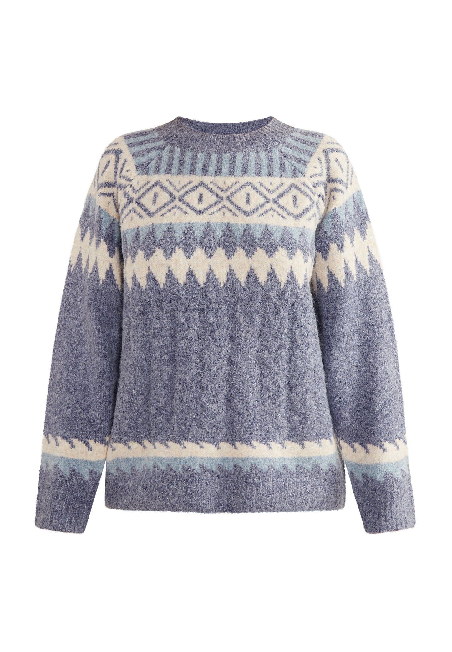 usha BLUE LABEL damski sweter z dzianiny