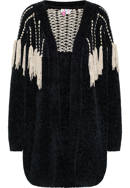 IZIA women's chenille cardigan
