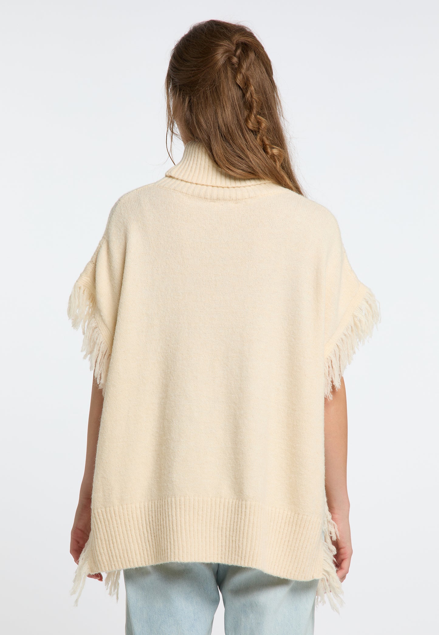 IZIA women's knit poncho
