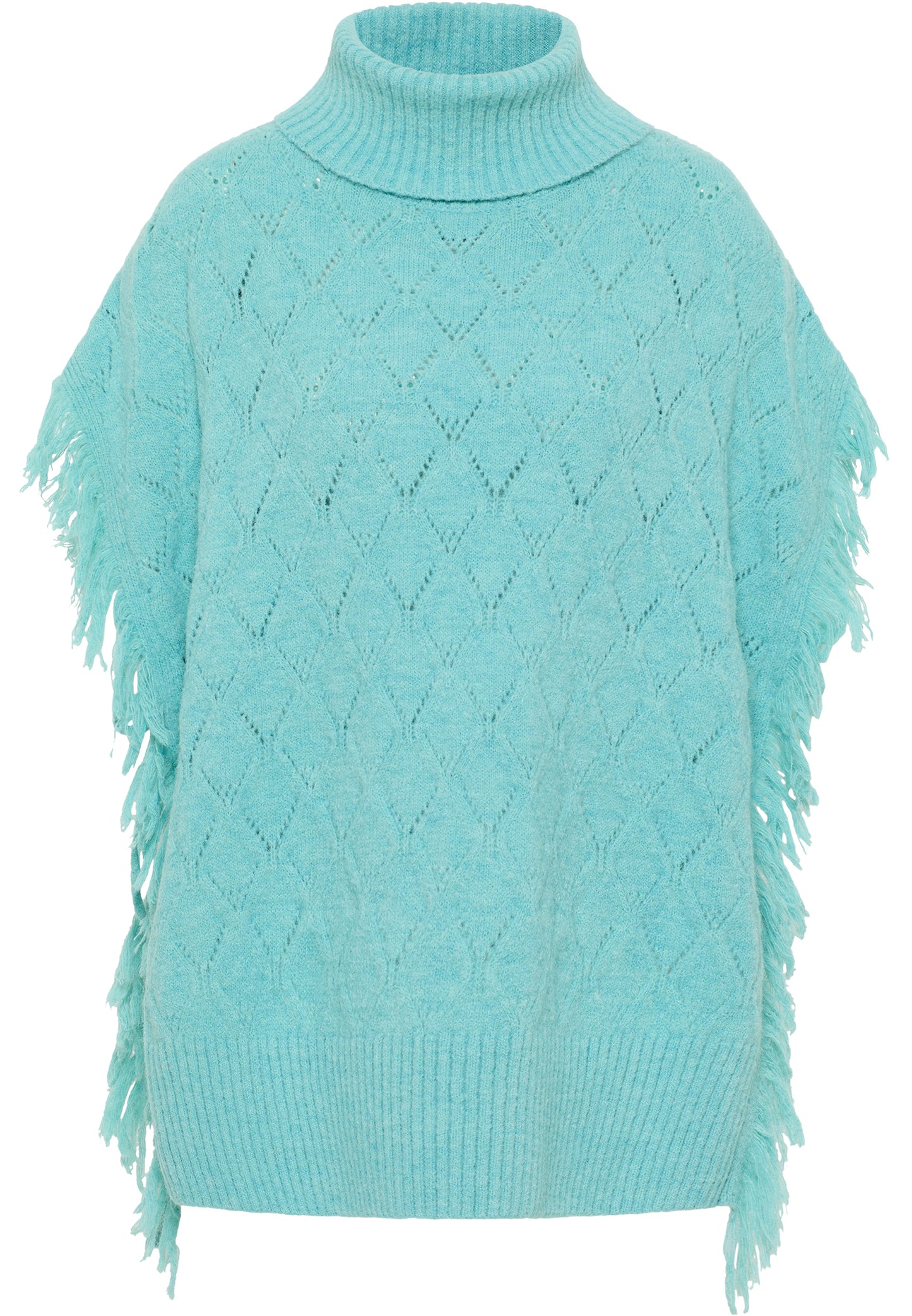 IZIA women's knit poncho