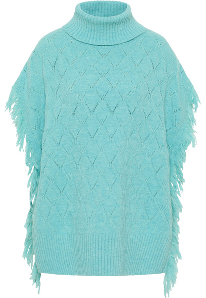 IZIA women's knit poncho