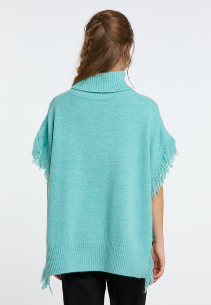 IZIA women's knit poncho